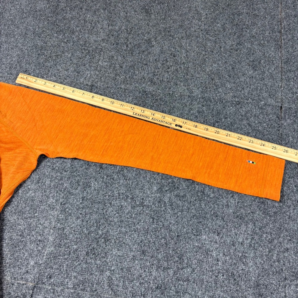 Smartwool Merino 250 Base Layer Crew Women's M Marmalade Heather Orange SW016369 - Picture 11 of 12